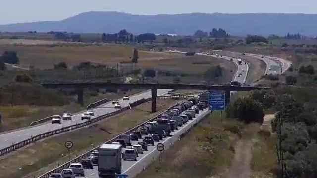 Accidente en la A-5 a la altura de Lucillos (Toledo).