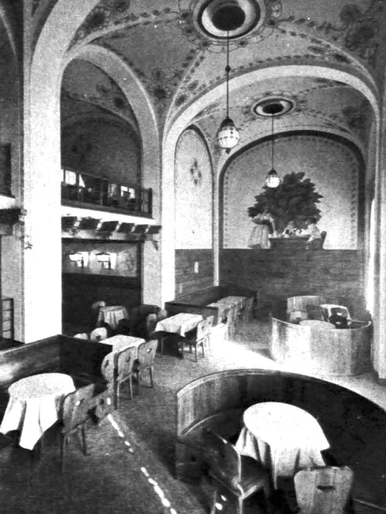 El interior del café después de la reforma.