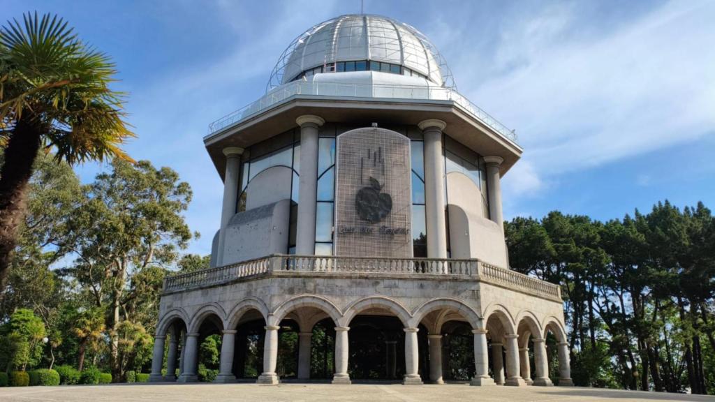 La Casa de las Ciencias de A Coruña en sus exteriores