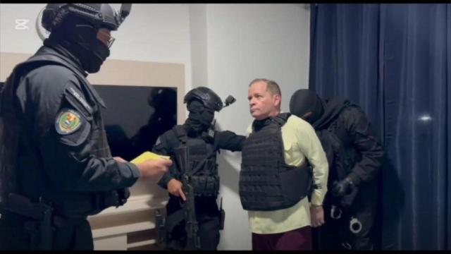 El exdiputado opositor Juan Pablo Guanipa en el momento de su detencion.