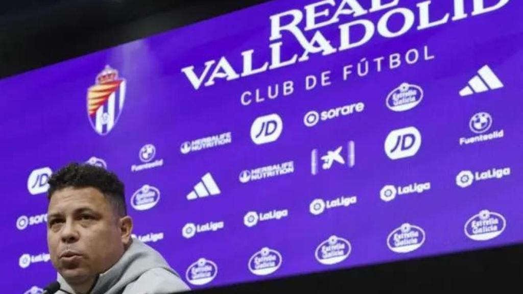 Ronaldo, máximo accionista del Real Valladolid.