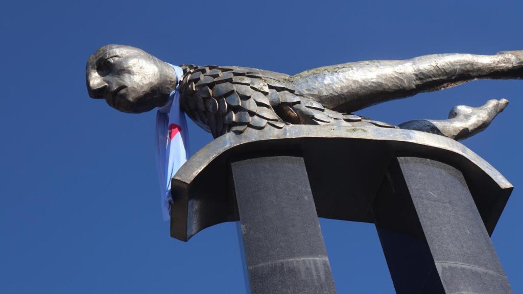 El Sireno con los colores del Celta de Vigo