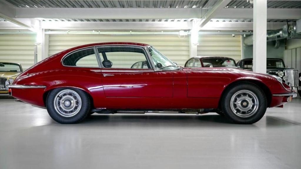 Imagen de archivo de un Jaguar E-Type, sin relación con los hechos narrados en esta noticia.