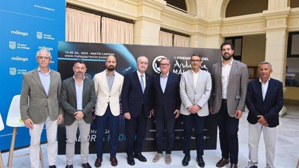 Presentación del Andalucía Málaga Premier Padel.