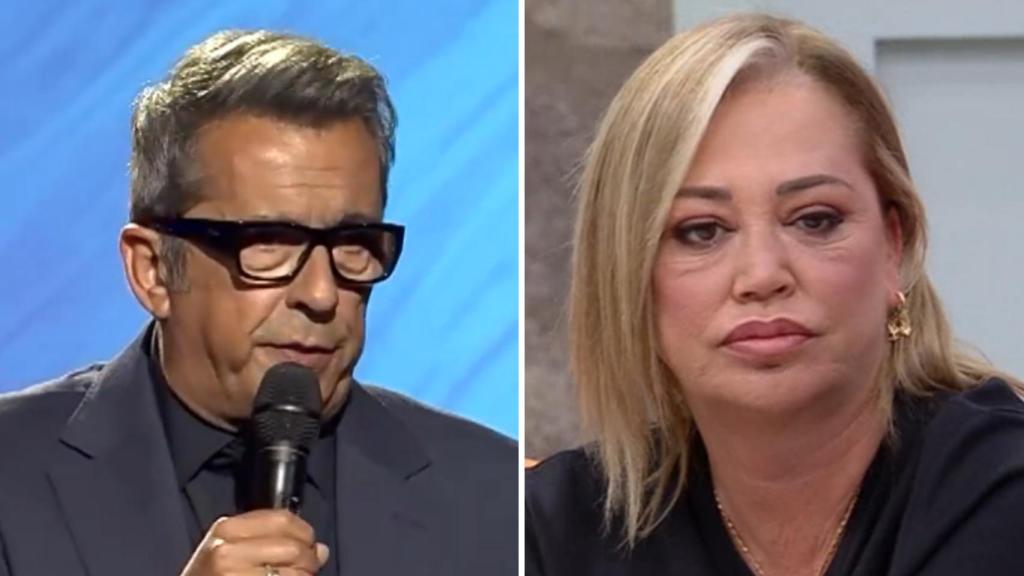 Andreu Buenafuente y Belén Esteban en un fotomontaje hecho por BLUPER.