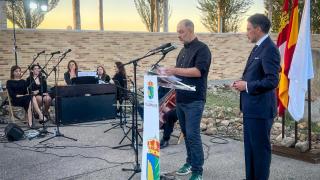 Pregón institucional en Villamayor a cargo de David de la Mano