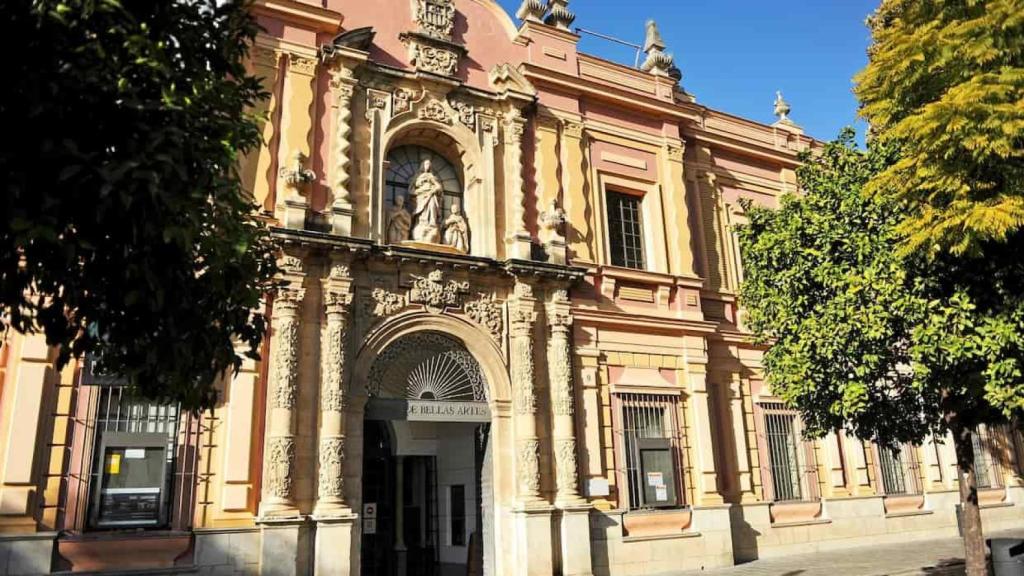 Fachada del Museo de Bellas Artes de Sevilla.