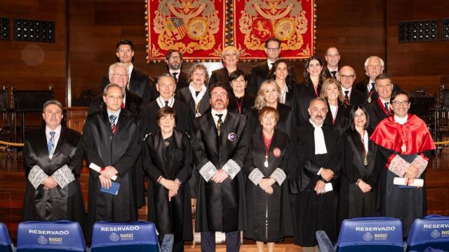 El Colegio de Abogados de Zaragoza entrega las Medallas al Mérito.
