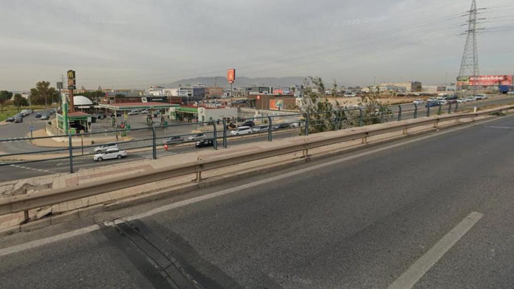 Una imagen del lugar de los hechos.