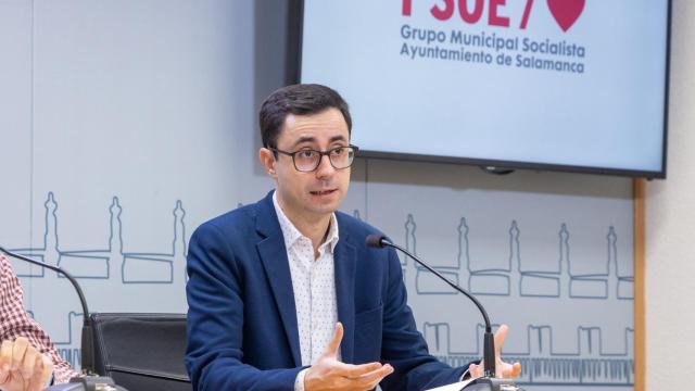 José Luis Mateos, portavoz del grupo municipal sociallista