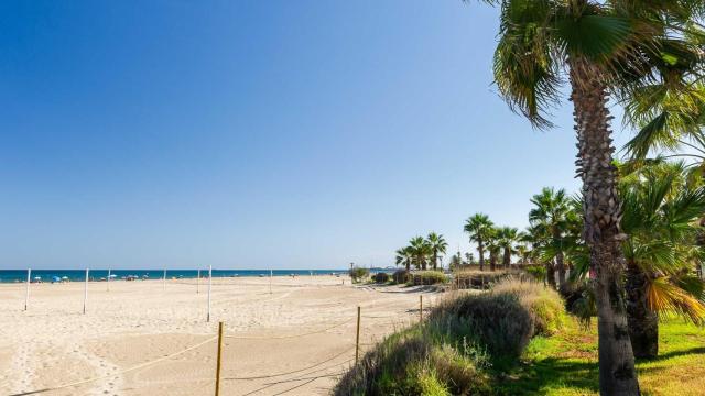 Playa del Gurugú, en el Grao de Castellón. Turisme CV