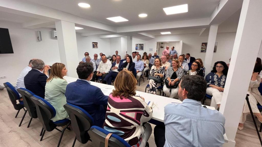 Un momento de la Junta Directiva Provincial del PP en Toledo.