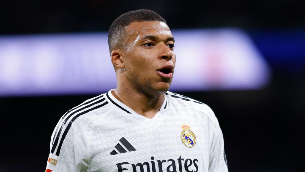 Mbappé, con el Real Madrid
