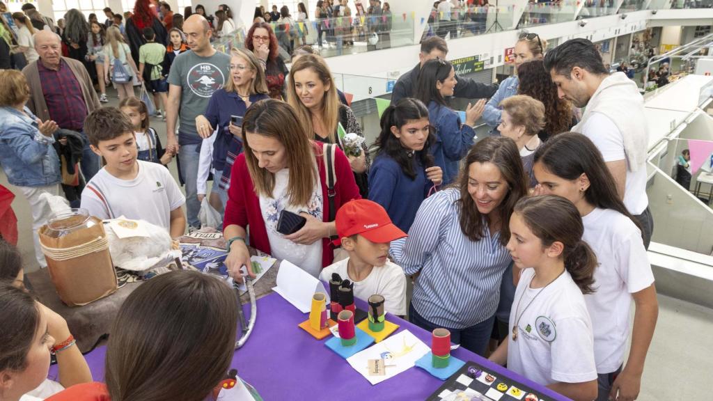 Instante de la visita.