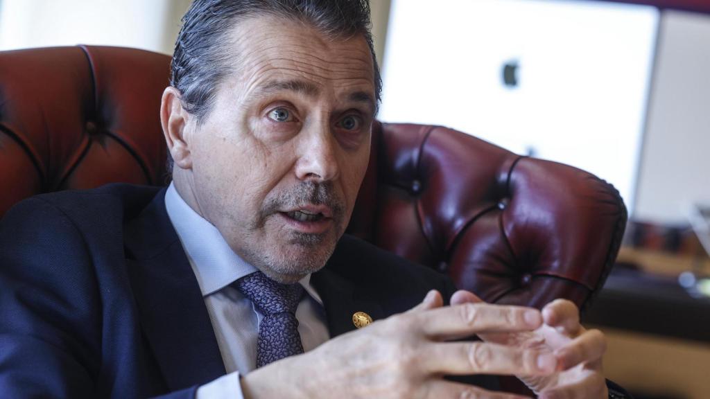 El rector de la Universitat Politècnica de València (UPV), José E. Capilla. Europa Press / Rober Solsona