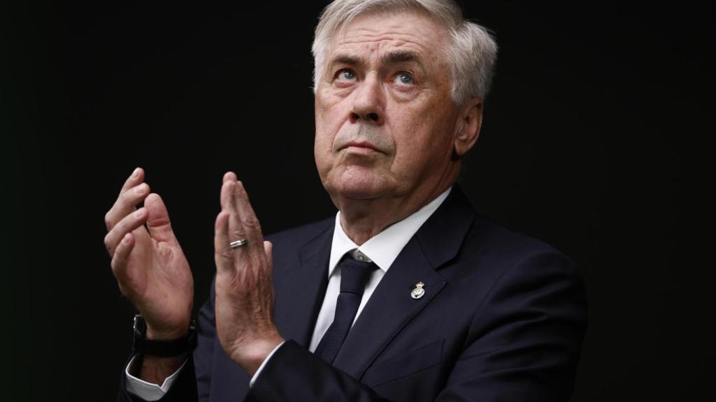 Ancelotti, en su último partido con el Real Madrid