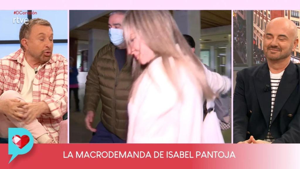 José Manuel Parada y Luis Pliego en 'D Corazón'.