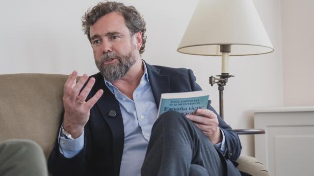 Iván Espinosa de los Monteros fue portavoz de Vox en el Congreso. Ahora, lanza libro y think tank con un catálogo de propuestas para reformar el país.