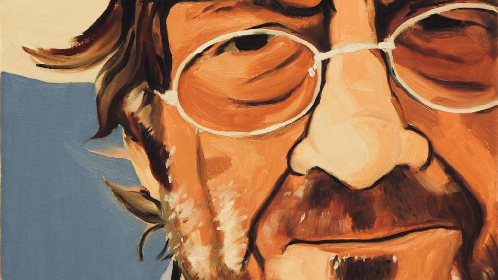 Aute según su hijo Miguel Aute. Retrato de 2017