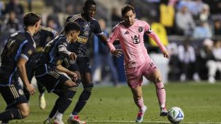 Messi, durante el partido contra Philadelphia Union.