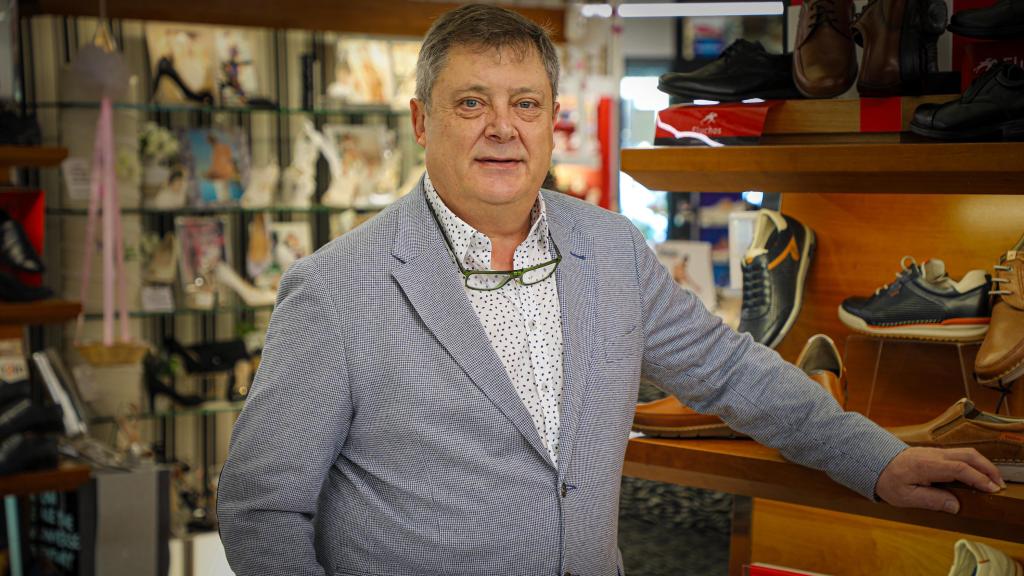 Pedro Sáez, fundador de Eurocalzados en una entrevista para EL ESPAÑOL de Castilla y León