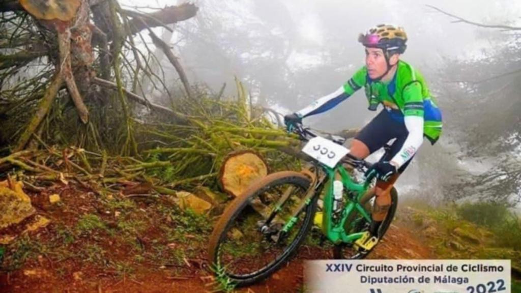 Paco, en una competición, poco antes de fallecer.