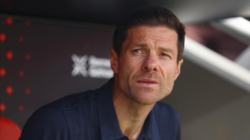 Xabi Alonso, durante un partido.