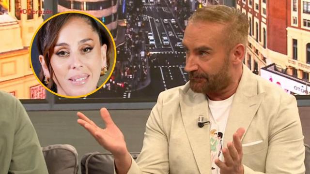 Anabel Pantoja en una imagen de archivo y Euprepio Padula en 'D Corazón'.