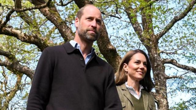 El príncipe Guillermo y Kate Middleton, en una foto de su perfil oficial de Instagram.