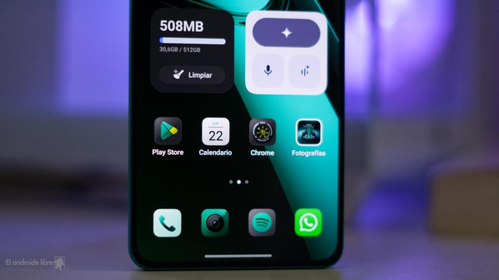 Panel del realme GT 7 Dream Edition