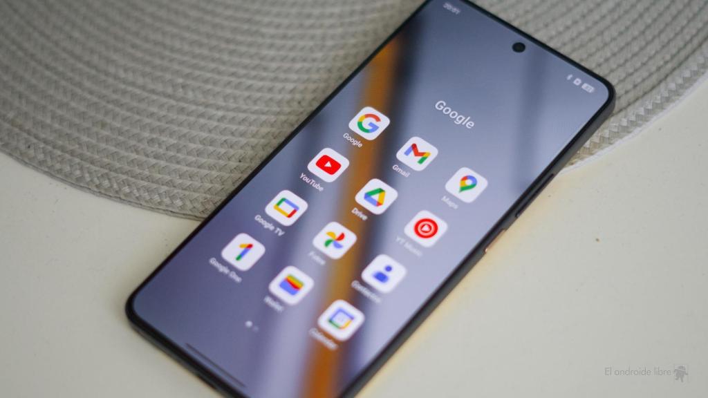 Apps de Google en el realme GT 7T