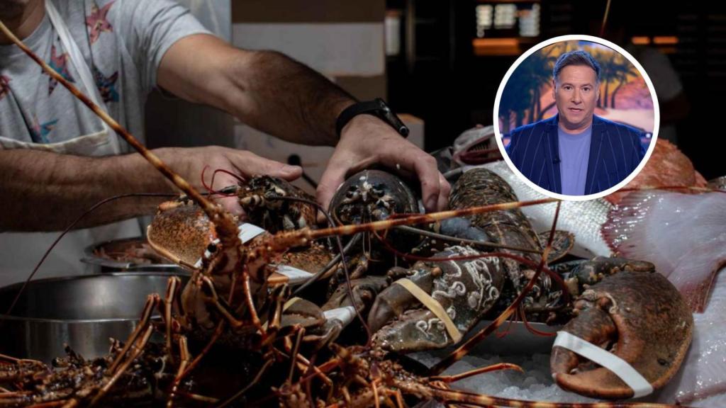 Un montaje con imágenes relacionadas con el restaurante.