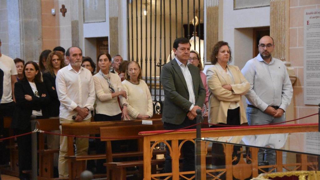 Mañueco, este domingo en Alba de Tormes