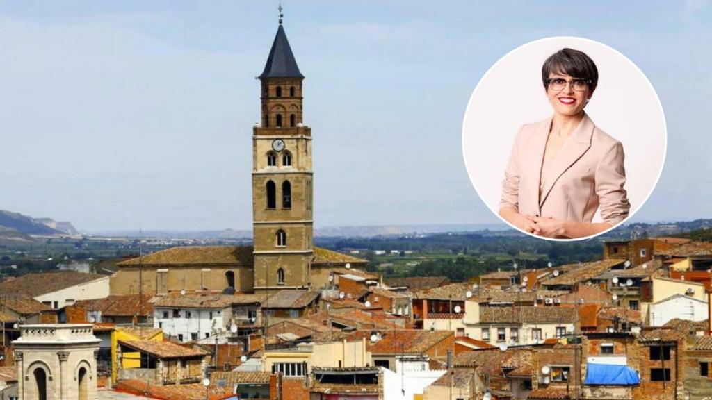 Montaje de la ciudad aragonesa y Thais Villas.