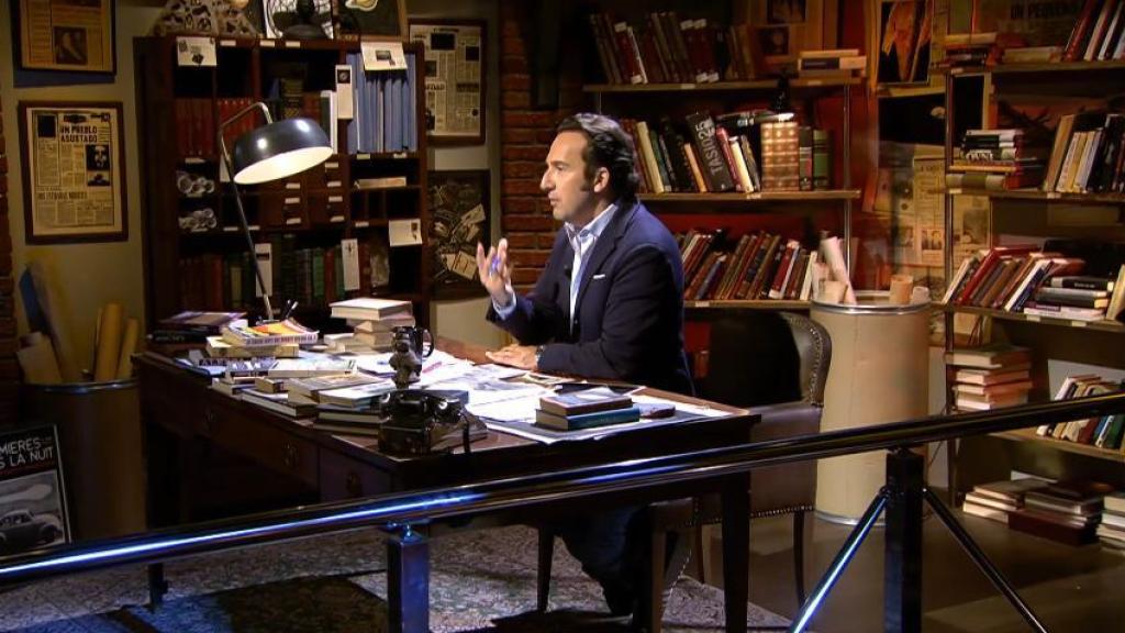 Iker Jiménez, en el cierre de 'Cuarto Milenio' este domingo.