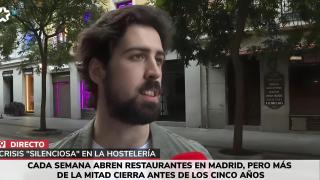 Fernando Múgica, experto en restauración: Se cerrarán 300 locales en 2025, hay un nivel desenfrenado de aperturas