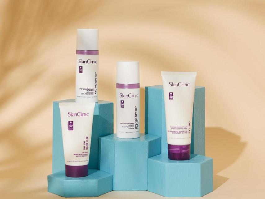 Gama productos solares SkinClinic.