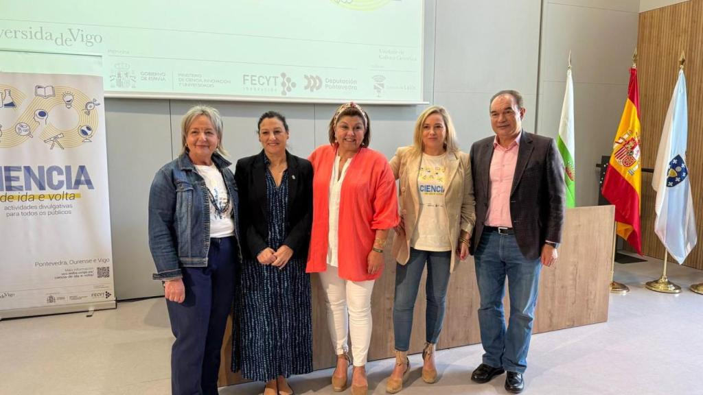 Presentación de la cuarta edición de la feria 'A ciencia que vén ten nome de muller'.