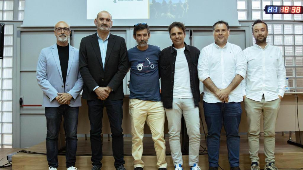 Pablo Verdú, segundo por la izquierda, es el periodista especializado en deportes de EL ESPAÑOL De Alicante.