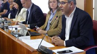 El grupo municipal del PP de Vigo durante el pleno de este lunes 26 de mayo