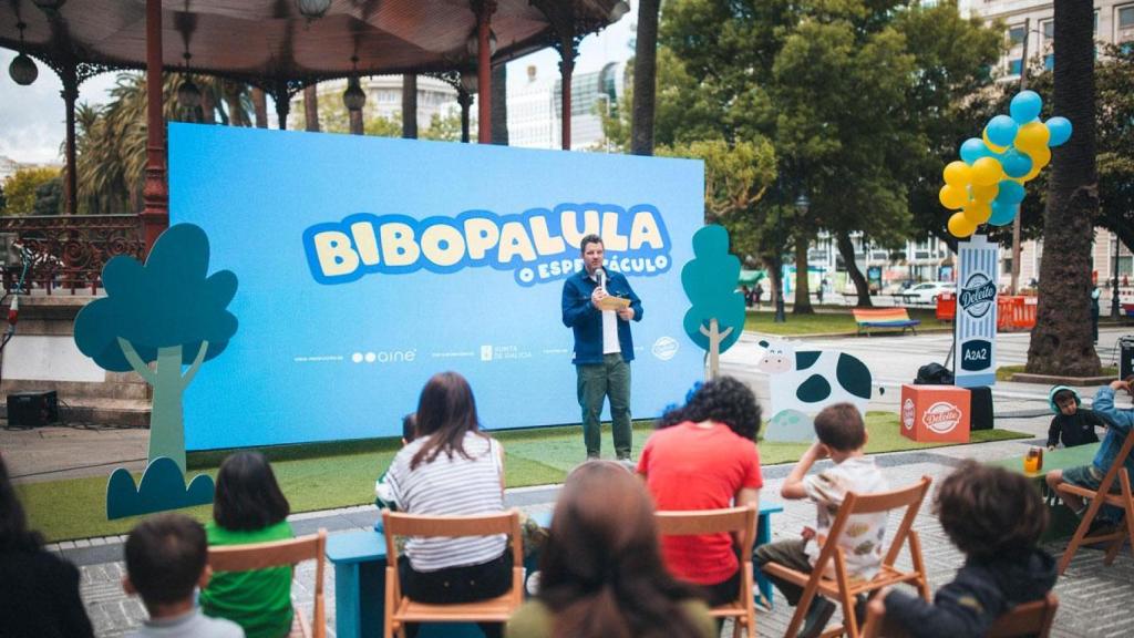 Bibopalula é un espectáculo pensado para os máis pequenos.