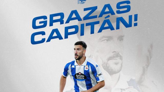 Pablo Martínez no seguirá para la próxima temporada en el Dépor.