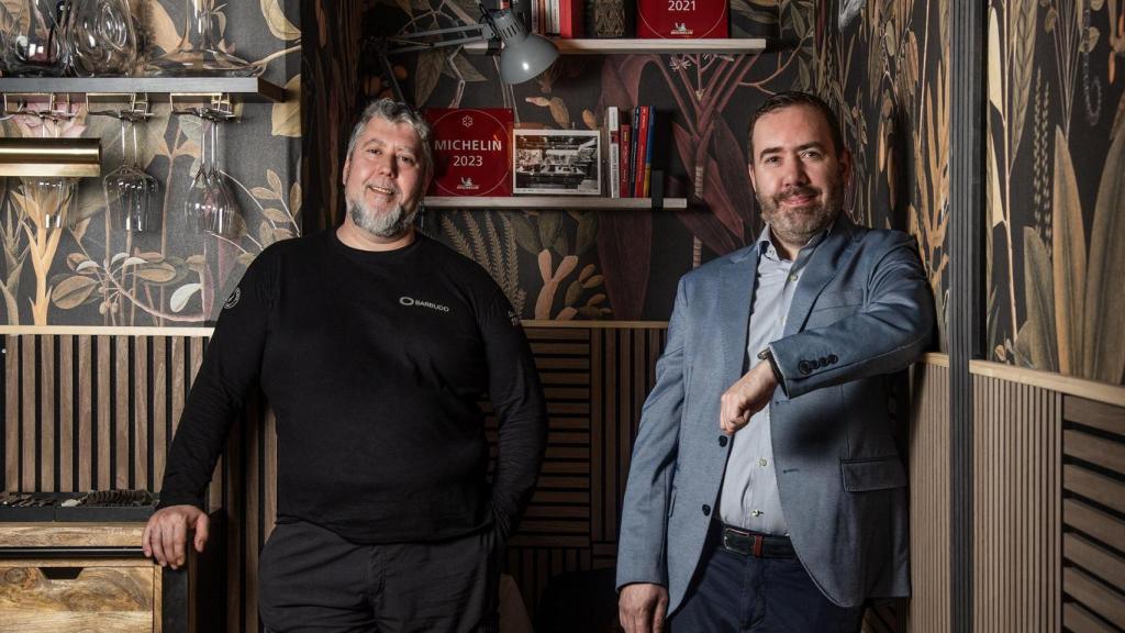 José Carlos Fuentes y Juan Lizarraga, socios de Barbudo