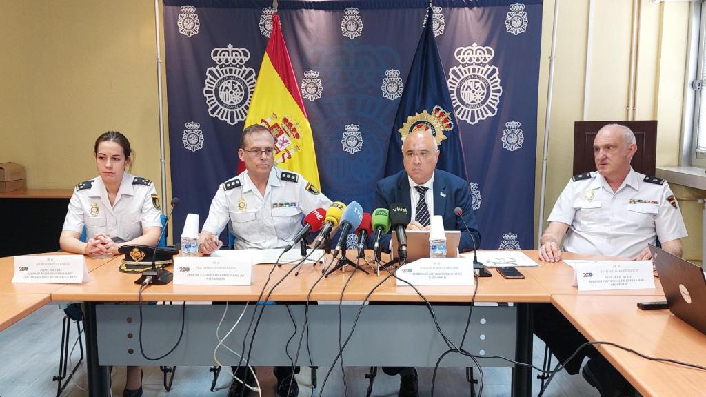 Presentación de la operación Cabila en Valladolid