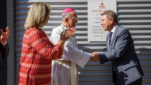 Page en la inauguración del 'Centro Belén' en Guadalajara.
