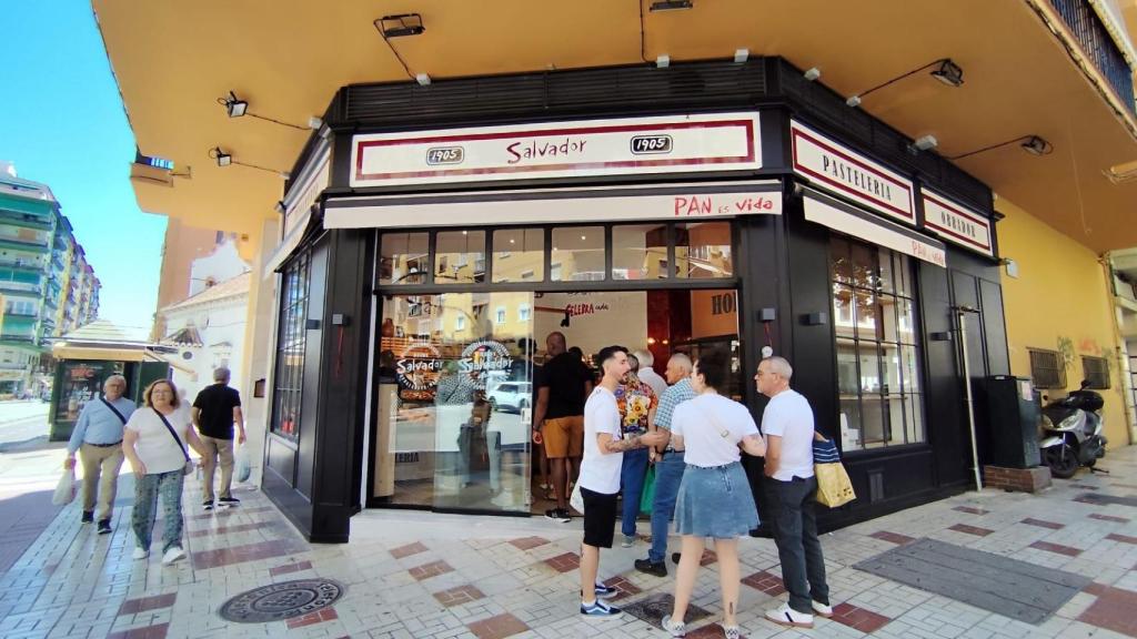 Imagen de la nueva tienda de Salvador en Málaga.