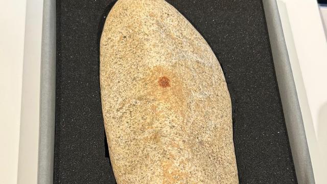 La huella dactilar encontrada en el yacimiento del Abrigo de San Lázaro de Segovia