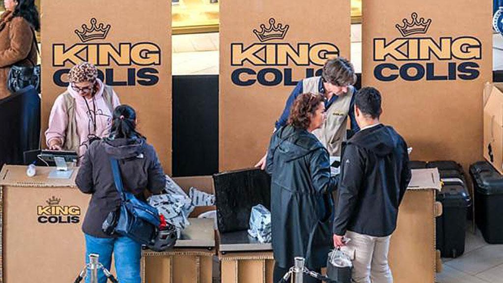 Imagen de la acción de los paquetes perdidos que llega a Vallsur