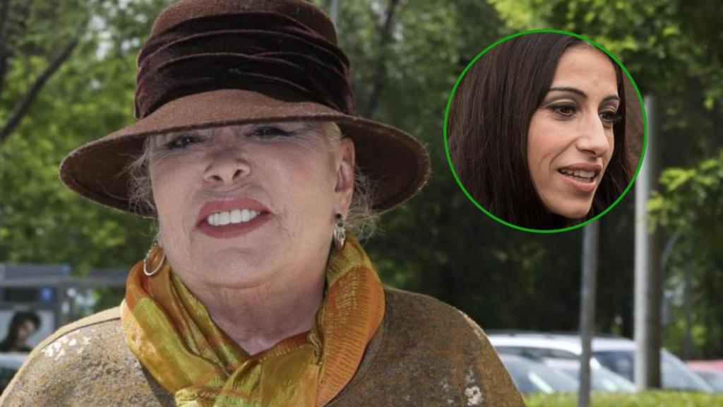 Massiel en una imagen de archivo y Carolina Yuste en 'La canción'.