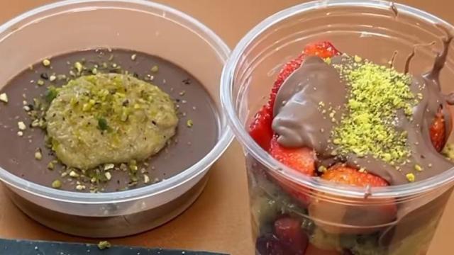 Algunos de los dulces.